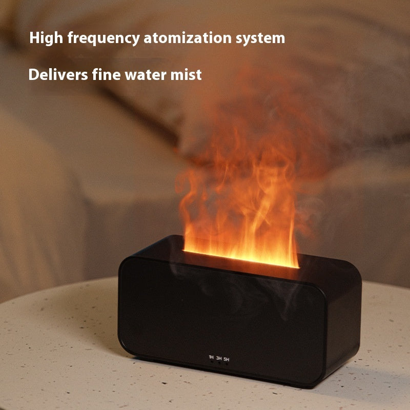 Aroma Diffusor USB Flamme Luftbefeuchter