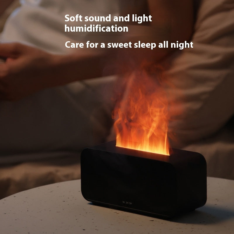 Aroma Diffusor USB Flamme Luftbefeuchter