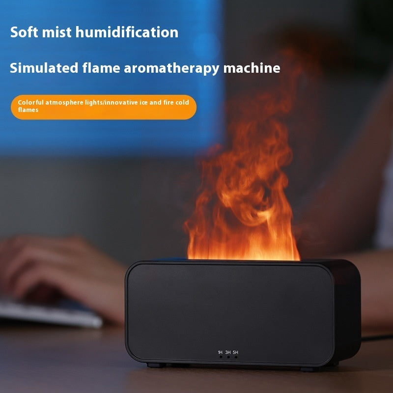 Aroma Diffusor USB Flamme Luftbefeuchter