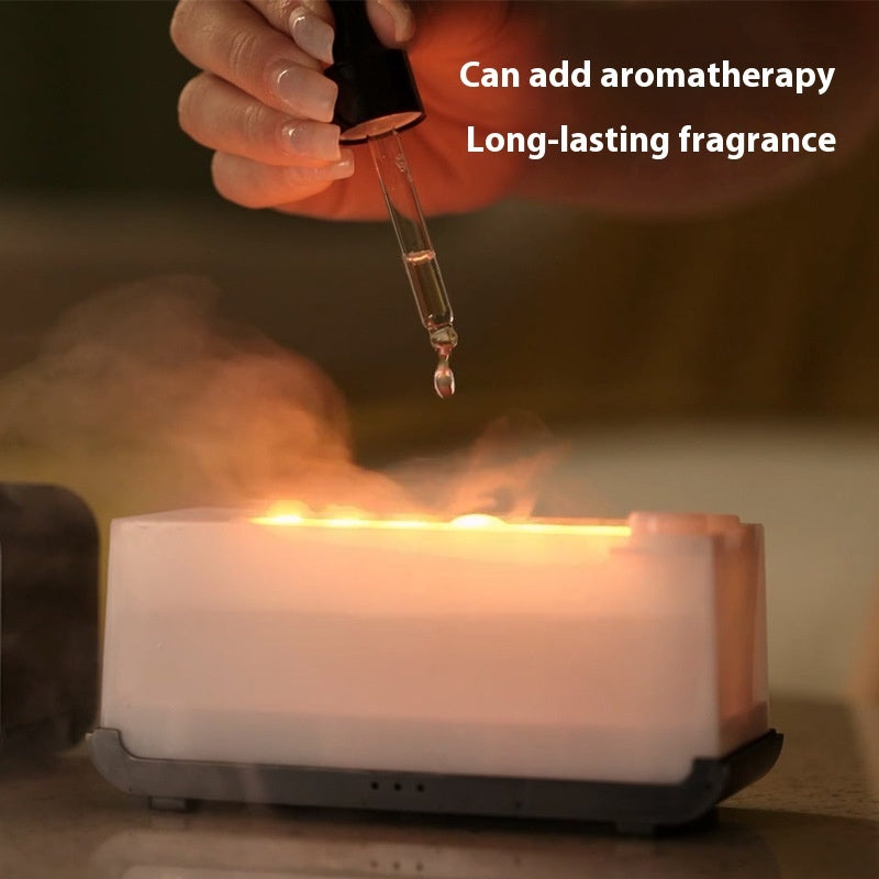 Aroma Diffusor USB Flamme Luftbefeuchter